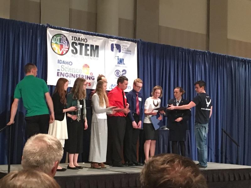 Vision Charter Students Receive Top Awards at the Idaho Science & Engineering Fair